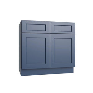 Brooklyn Midnight Double Door Standard Base Cabinet - 39