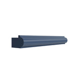 Brooklyn Midnight Bottom Edge Molding (Narrow Light Rail)