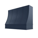 Brooklyn Midnight Sloped Hood with Strapping Flat Trim - 48" W x 30" H
