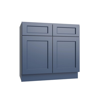 Brooklyn Midnight Double Door Vanity - 27" W