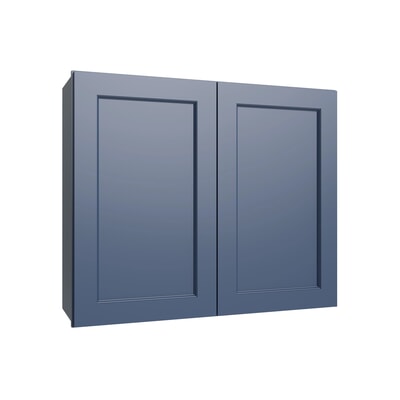 Brooklyn Midnight Double Door Wall Cabinet - 27" W x 36" H