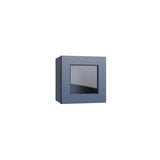 Brooklyn Midnight 15" Wall Stacking Cabinets with Glass