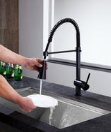 ANZZI KF-AZ211ORB Carriage Single-Handle Standard Kitchen Faucet in Oil Rubbed Bronze
