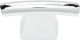Atlas Homewares Fulcrum Knob 1 1/2 Inch Polished Chrome