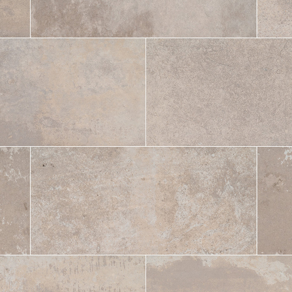 MSI brick collection capella ivory brick NCAPIVOBRI2X10 glazed porcelain floor wall tile product shot multiple brick angle view#Size_5"x10"