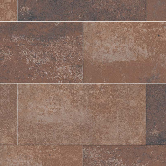 MSI brick collection capella red brick NCAPREDBRI5X10 glazed porcelain floor wall tile product shot multiple bricks angle view#Size_5"x10"