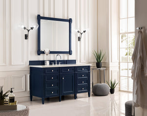 Brittany 60" Single Bathroom Vanity in Victory Blue