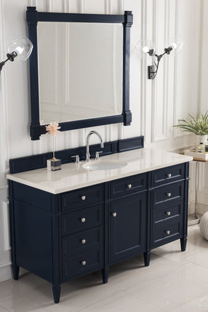 Brittany 60" Single Bathroom Vanity in Victory Blue