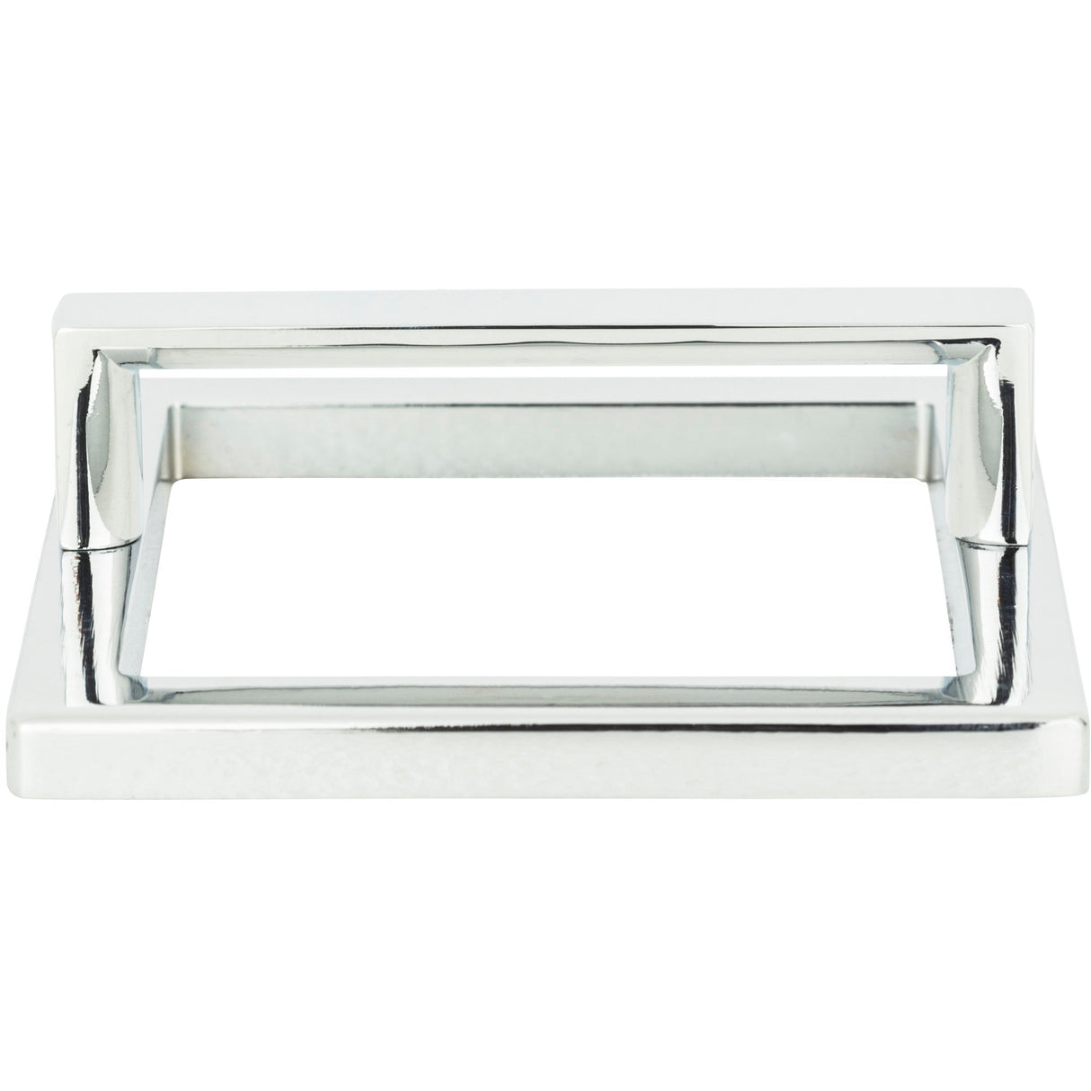 Atlas Homewares Tableau  Square Base and Top 3 Inch (c-c) Polished Chrome