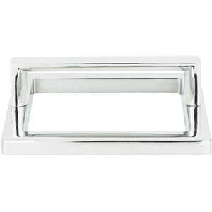 Atlas Homewares Tableau  Square Base and Top 3 Inch (c-c) Polished Chrome