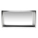 ALFI brand 24 x 12 Polished Stainless Steel Horizontal Single Shelf Bath Shower Niche