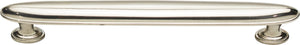 Atlas Homewares Austen Oval Pull 6 5/16 Inch (c-c) Polished Nickel