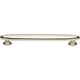 Atlas Homewares Austen Oval Pull 6 5/16 Inch (c-c) Polished Nickel