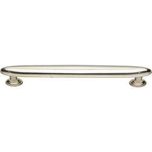 Atlas Homewares Austen Oval Pull 6 5/16 Inch (c-c) Polished Nickel