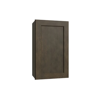 Brooklyn Slate Single Door Wall Cabinet - 12" W x 30" H