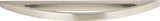 Atlas Homewares Moon Pull 3 3/4 Inch (c-c) Brushed Nickel