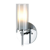 Elk BV671-90-15 Tubolaire 9.5'' High 1-Light Sconce - Chrome