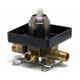 ALFI brand AB3001-BN Brushed Nickel Shower Valve Mixer with Rounded Lever Handle