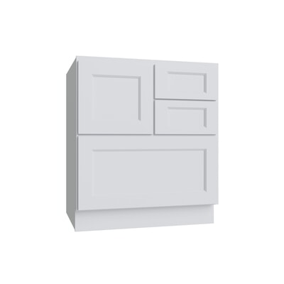 Brooklyn White Cooking Center Base Cabinet - 30" W