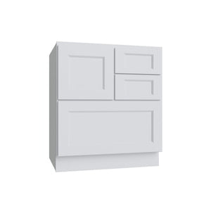 Brooklyn White Cooking Center Base Cabinet - 30