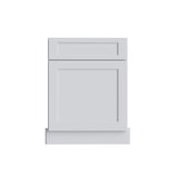 Brooklyn White Corner Sink Front for 42" Space - 27" W