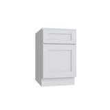 Brooklyn White Desk Drawer Base - 18" W x 29.5" H x 24" D