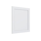 Brooklyn White Decorative Wall Panel - 24" W x 30" H