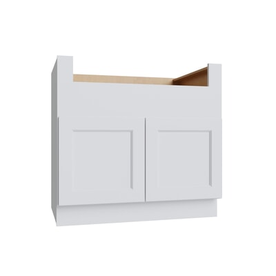 Brooklyn White Farm Sink Base Cabinet - 36" W