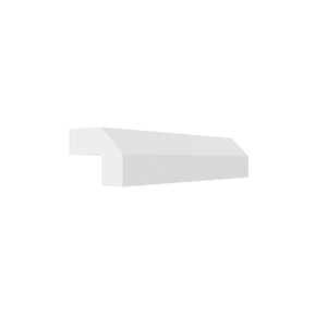 Brooklyn White Light Rail Molding - Transitional