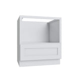 Brooklyn White Microwave Base Cabinet - 24" W
