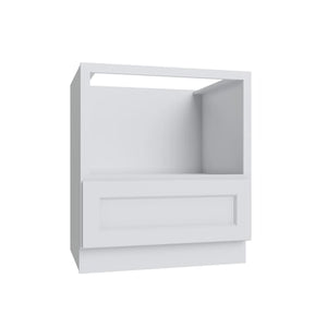 Brooklyn White Microwave Base Cabinet - 30