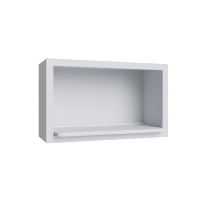 Brooklyn White Microwave Wall Cabinet 18Hx30Wx12D