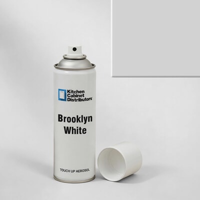 Brooklyn White Spray Can