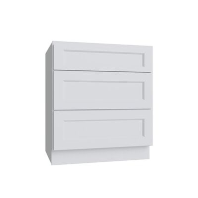 Brooklyn White Vanity Drawer Base - 24" W