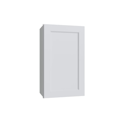 Brooklyn White Single Door Wall Cabinet - 21" W x 42" H