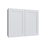 Brooklyn White Double Door Wall Cabinet - 36" W x 36" H