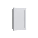 Brooklyn White Single Door Wall Cabinet - 9" W x 30" H
