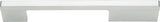 Atlas Homewares Off Center Pulls 6 5/16 Inch (c-c) Matte Chrome