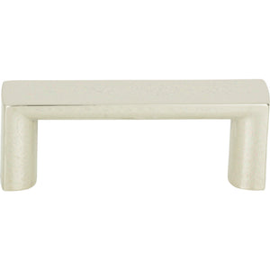 Atlas Homewares Tableau Squared Pull 1 13/16 Inch (c-c) Polished Nickel