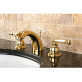 Kingston Brass KB8952FL Royale Mini-Widespread Bathroom Faucet, Polished Brass