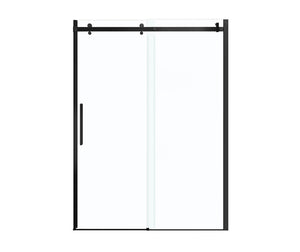 MAAX 138997-900-340-000 Halo 56 ½-59 x 78 ¾ in. 8mm Sliding Shower Door for Alcove Installation with Clear glass in Matte Black