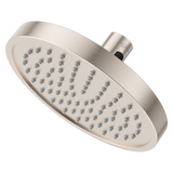 Contempra Round Quick Connect Raincan Showerhead in Brushed Nickel- Job Pack (12)