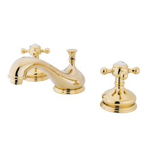 Kingston Brass KS1162BX 8 in. Widespread Bathroom Faucet, Polished Brass