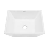 St. Tropez Square Ceramic Vessel Sink