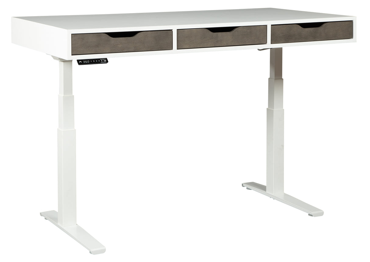 Hekman 28480 Office 60in. x 30in. x 54in. Custom Adjustable Height Desk