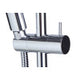 ALFI brand AB7938-PC Polished Chrome Sliding Rail Hand Held Shower Head Set with Hose