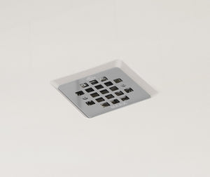 MAAX 420029-503-001-000 B3X 4836 Acrylic Corner Right Shower Base with Center Drain in White