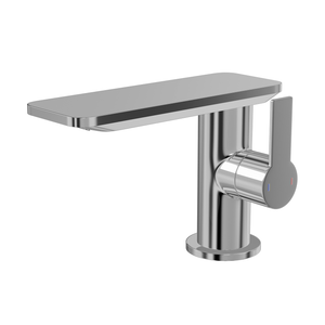 DAX Brass Single Handle Bathroom Waterfall Faucet Spout, 16", Chrome DAX-8205-CR