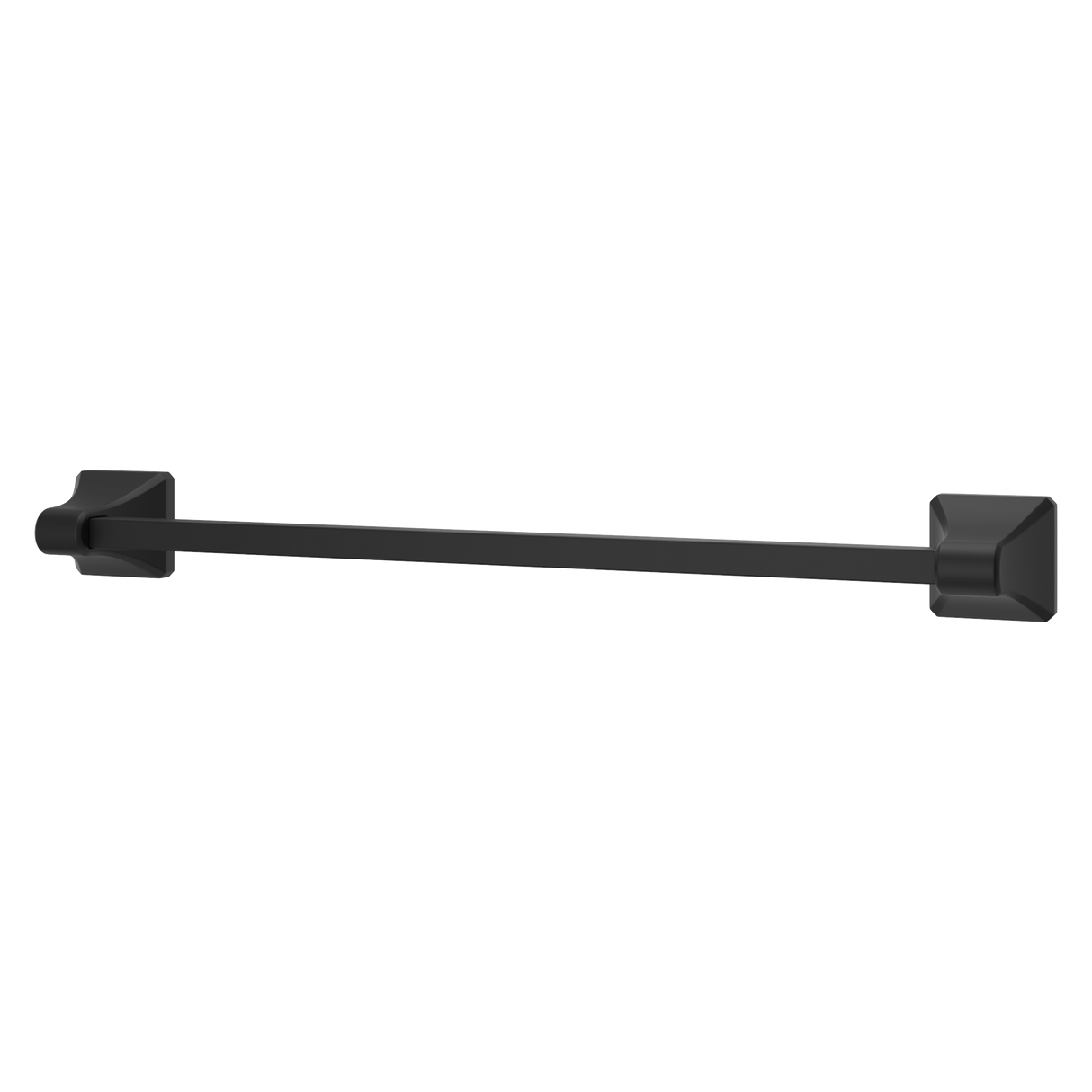 Park Avenue 18 in. Towel Bar in Matte Black
