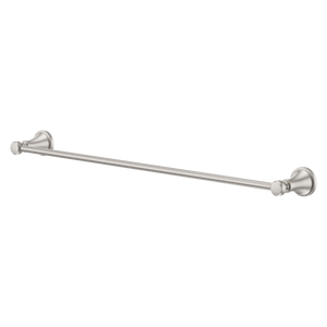 Universal Traditional 24" Towel Bar in Spot Defense Brushed Nickel